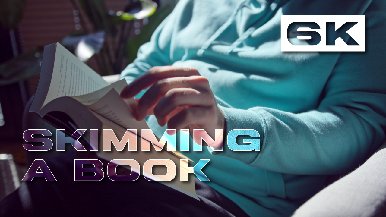 Skimming a Book